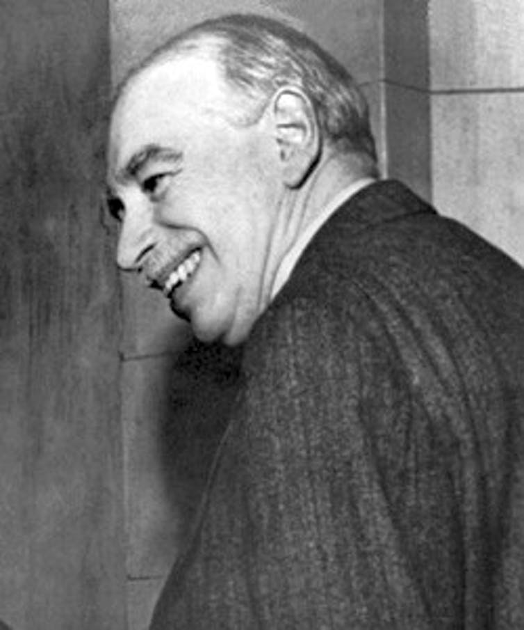 John Maynard Keynes, en 1946. Wikimedia